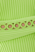 Solina Crochet Rings Long Sleeve Top